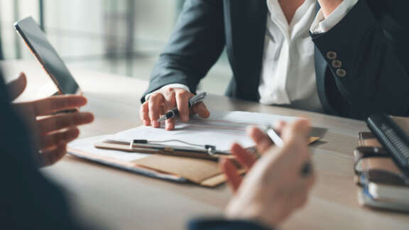 Financial meeting