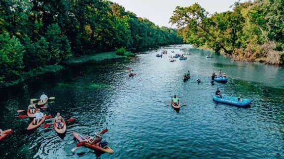 Blue springs water