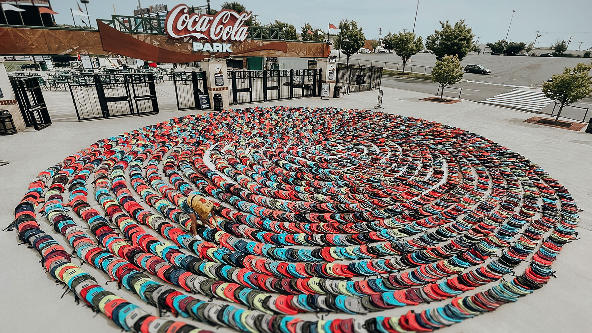 Dlp gives back coca cola