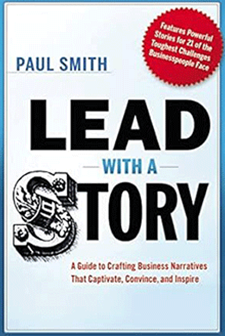 Book lead with a story