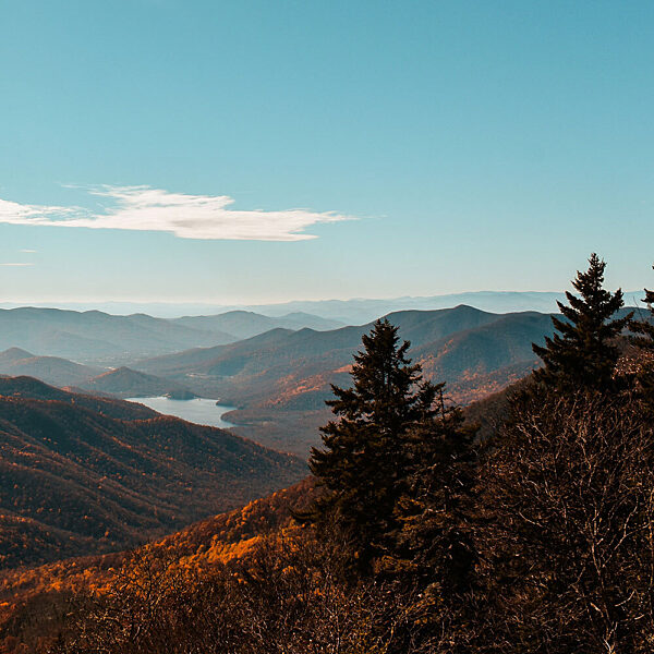 Location asheville mountains
